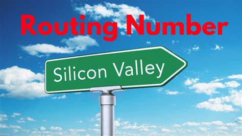 Silicon Valley Bank Routing Numbers By State